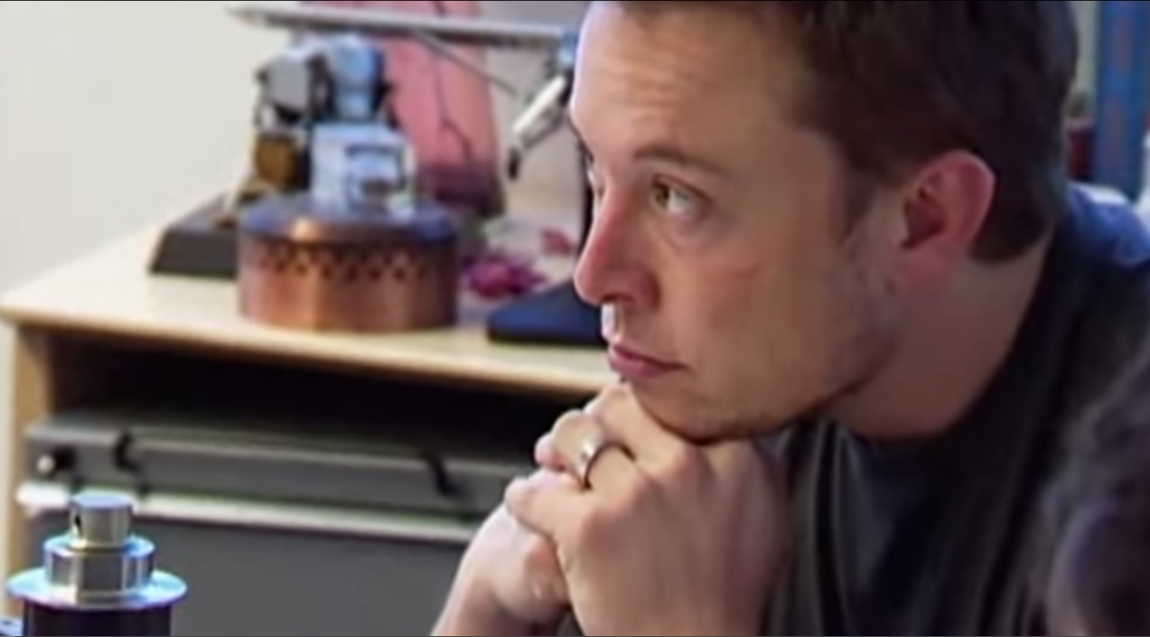 Elon Musk pondering