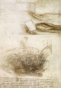 Da Vinci vortex shedding