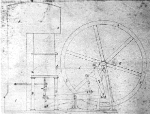 Robert's Stirling's draft for Stirling Engine Patent