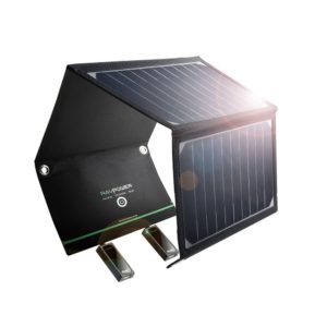 Solar Power Charger with USB ports