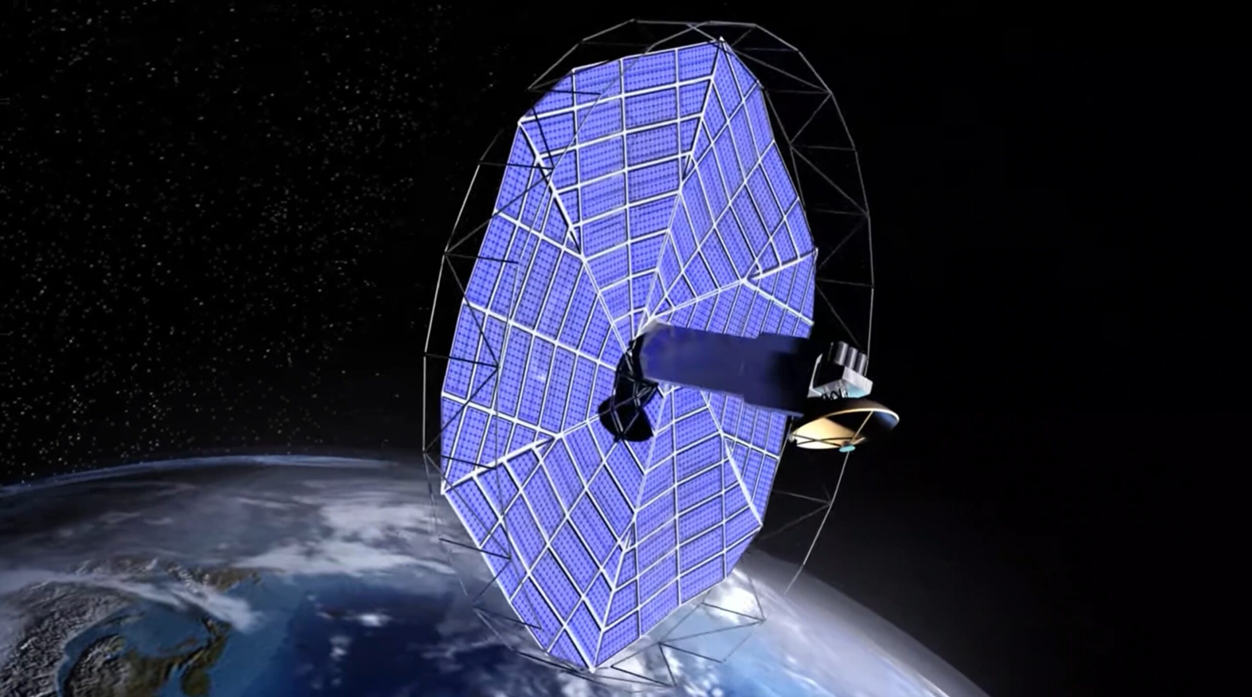 Space Based Solar Array Origami