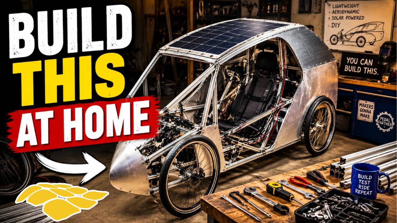 Building DIY solar vehicle